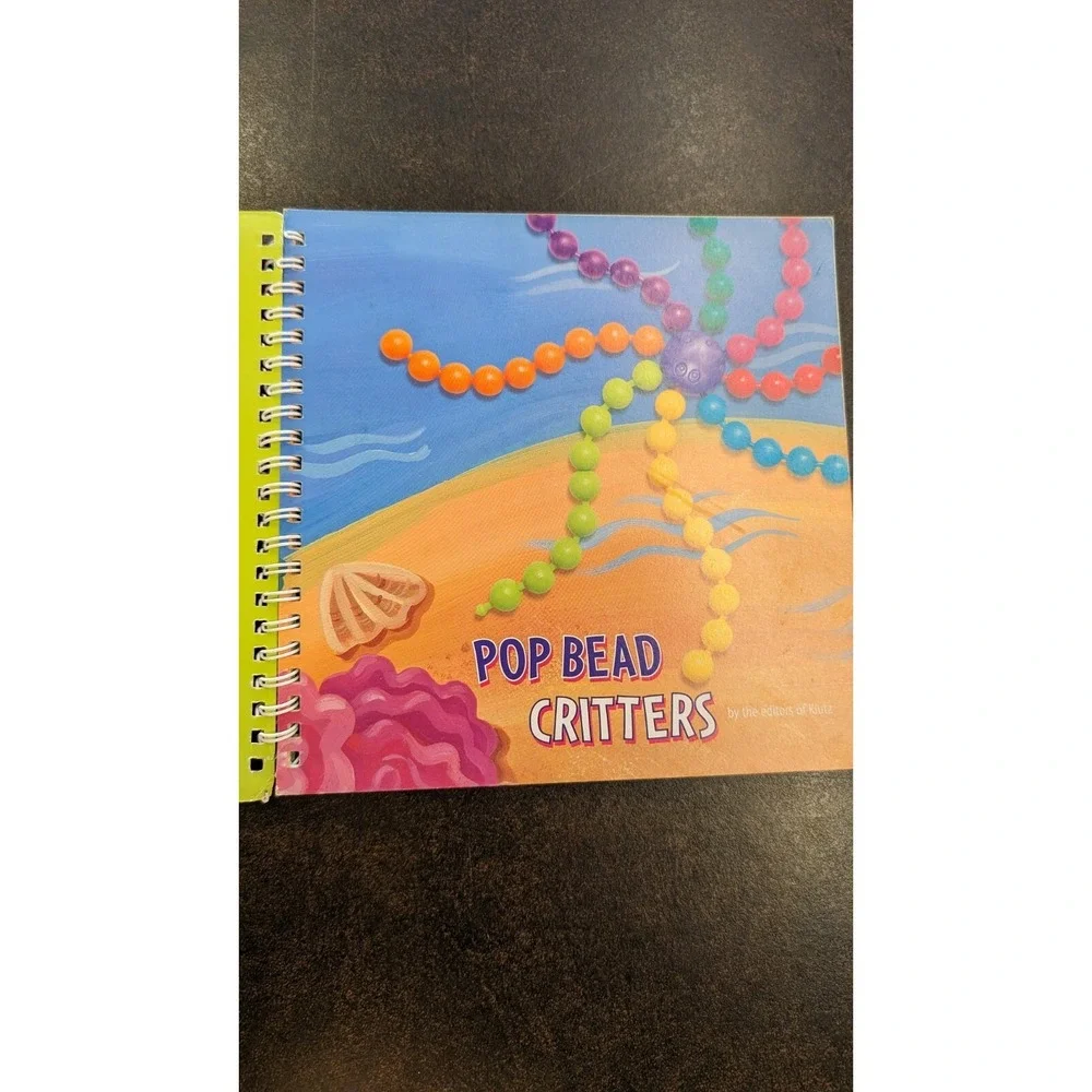 Chicken Socks: Pop Bead Critters‎ by Klutz Editors (2005, Hardcover) No Beads